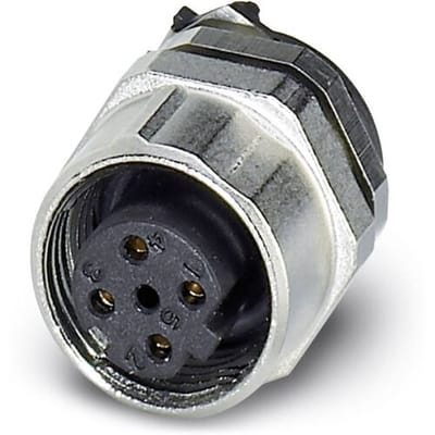 Phoenix Contact 1542648 Sensor/actuator inbouwconnector M12 Aantal polen (sensoren): 4 Bus, inbouw 60 stuk(s)
