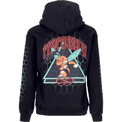 Triangle Sting-hoodie voor heren zwart