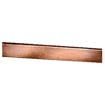 Siemens 8WC5131 Stang platte koper 25x 5 mm ca. 2,4 meter lang blank Koper 1 stuk(s)