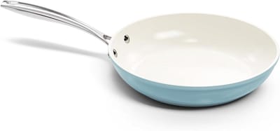 Koekenpan - Koekenpan - Gezond Koken - Keramische Anti-aanbaklaag - 28 cm - Blauw