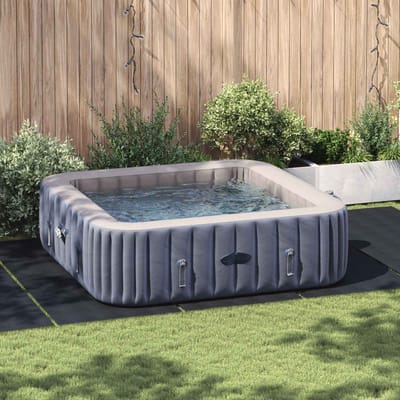 vidaXL - Vijvergrondzeil - 550 - x - 280 - x - 0,1 - cm - Rechthoekig - Zwart