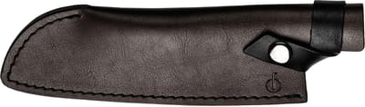 Forged lederen hoes santokumes - Voor 18cm lemmet - Bruin