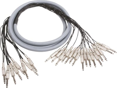 MUSIC STORE MCO 7.0 PPE8-16Y Multicore 7m Insertcore, 16xMojack/8xStejack - Analoge multicore kabel