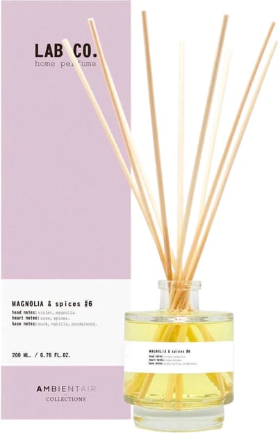 Lab Co. - Geurstokjes 'Magnolia & Spices' (200ml)
