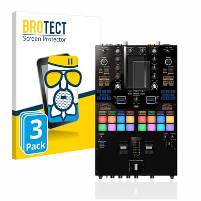 BROTECT - Screenprotector voor Pioneer DJM-S11 - Folie Beschermfolie Beschermglas matte 3 Stuks