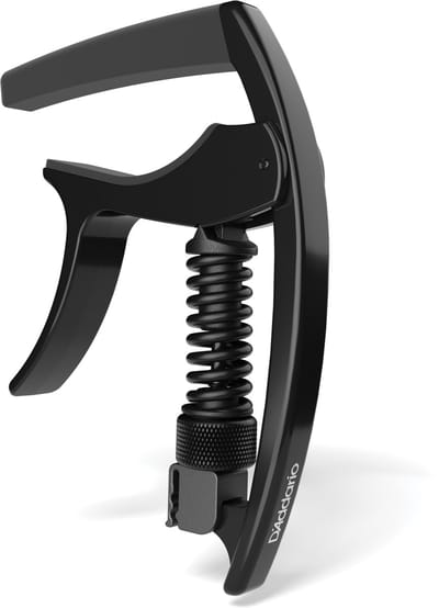 D'Addario PW-CP-09 Tri-Action Capo zwart