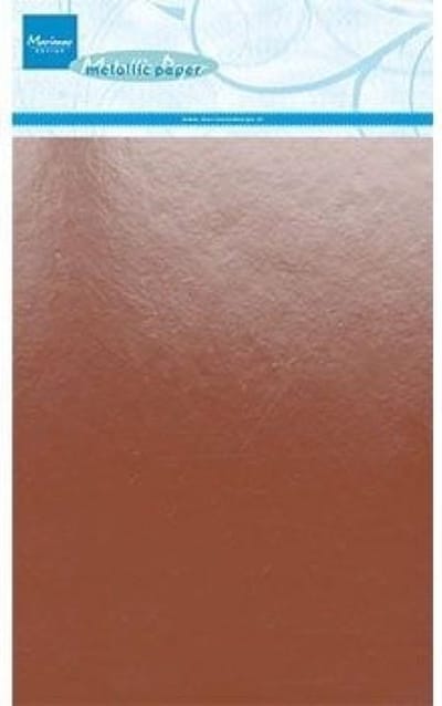 Marianne Design Papier metallic A5 5stuks Copper