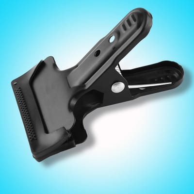 Fotostudio Heavy Duty Metalen Veer Klem Achtergrond Clip voor Fotografie Achtergrond Achtergronden gray