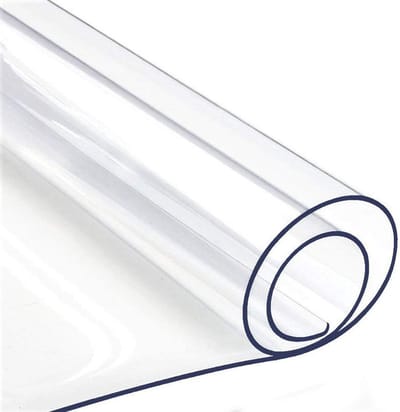 Tafelbeschermer Plastic - Bureauonderlegger - Meubels Beschermen - 1.5mm Dik - 81 x 81 cm - Transparant