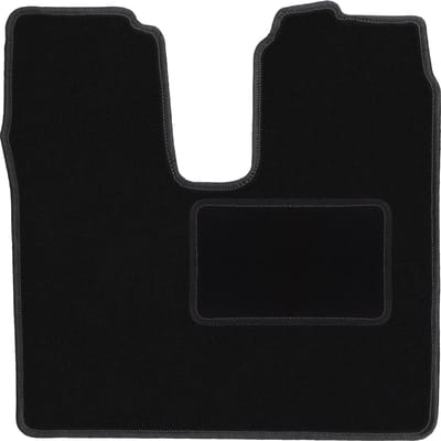Bestuurdersmat zwart voor: MAN TGX vrachtwagen (2007-)