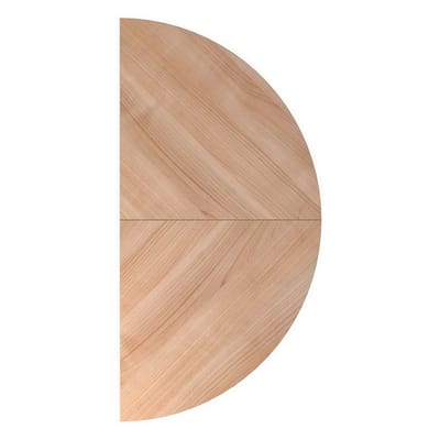 LA160 W - Connectie en montageplaten I Aanschuiftafel 160x80 Walnoot