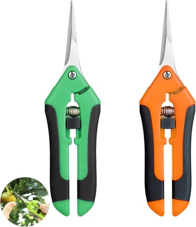 Allecto Plus - Kleine snoeischaar voor planten en bloemen (2 stuks)