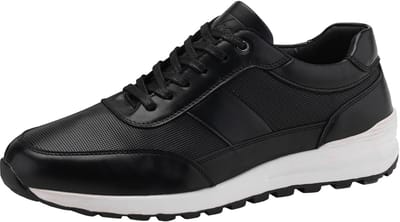 OMBRE Schoenen - Veters - Effen Zwart 40