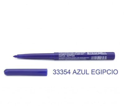 Leticia Well - Egyptisch Blauw/Egyptian oogpotlood en lippotlood draaibaar zacht / Automatic Eyeliner Lipliner Soft - Nummer 33354 - 1 stuks