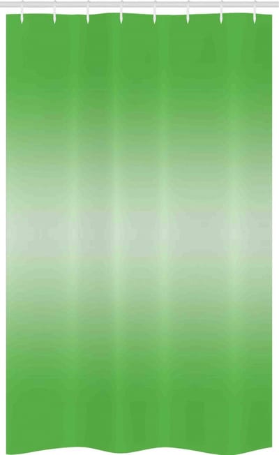 ABAKUHAUS – Ombre Douchegordijn – 120x180 cm – Groen – Polyester