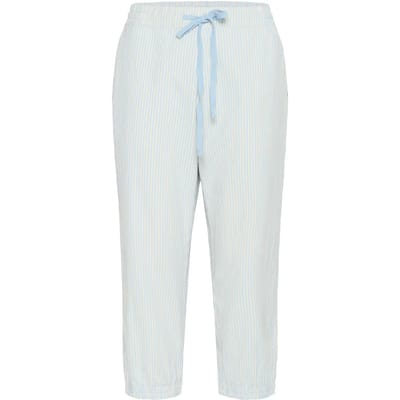 Pants Suiting Relaxed fit Nantucket breeze/White stripe light blue