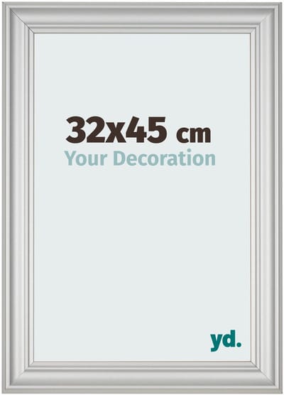 Your Decoration - Fotolijst 32x45 cm - MDF - Zilver Mat - Lazio