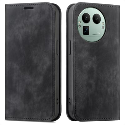 imoshion Hoesje - Geschikt voor Realme GT 8 Pro - Slim Bookcase - Zwart