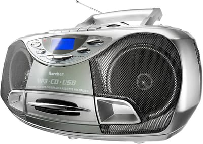 Veelzijdige Boombox met CD-speler, Cassettespeler en USB Muziekweergave