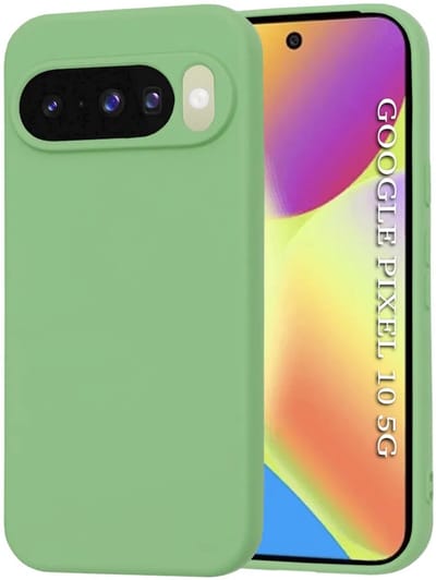 Hoesje geschikt voor Google Pixel 10 / 10 Pro - Techsuit Soft Flex Silicone Back Cover - Mint Green