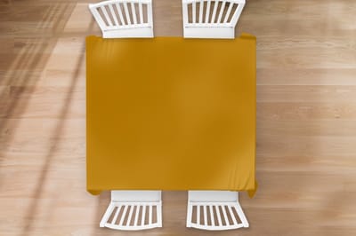 Tafelkleed - Tafellaken - 150x150 cm - Goud - Luxe - Interieur - Binnen en Buiten