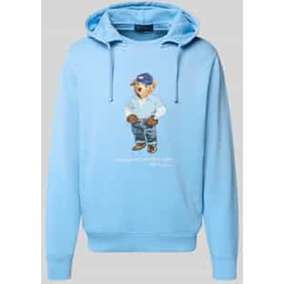 regular fit hoodie van katoenmix