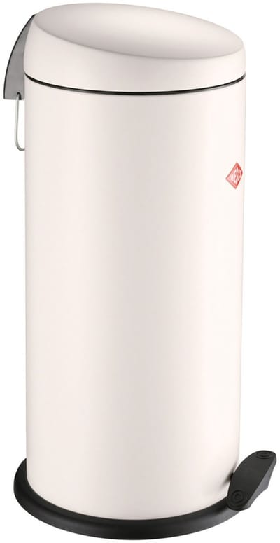 WESCO Capboy Maxi Prullenbak | Pedaalemmer | 22 Liter | Metaal - Mat zand | Afvalemmer - Made in Germany