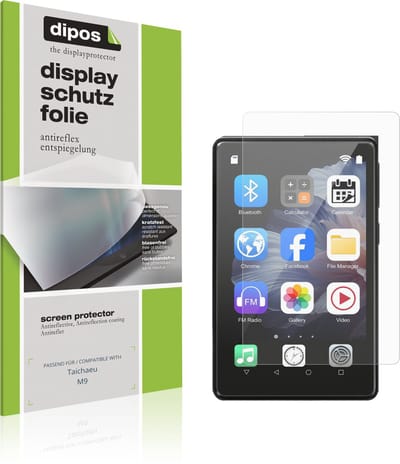 dipos – 4x Matte Beschermfolie geschikt voor Taichaeu M9 | Krasbestendige & antireflecterende Screenprotector Ultra-Thin