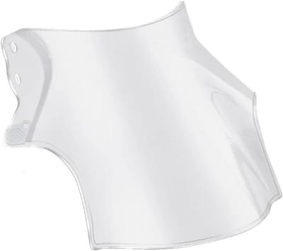 Motorfiets Windscherm - Fiets Deflector - Comfortabel Rijden - Verbetert Windbescherming - Universeel 5-7 inch - Helder