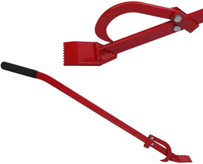 Kantelhaak boomstammen - Velstang houthakken - Boomstammen draaien - Grote hefboomwerking - 80 cm lengte - Zwart