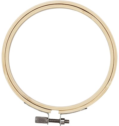 Creativ Company Embroidery frame Hout Ø 10cm