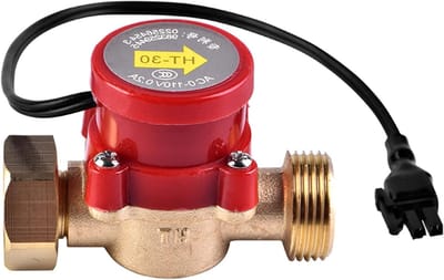 Waterpomp Schakelaar - Drukregelaar - Waterdruk Regelen - Start bij lage druk - AC 0-110V - Zwart