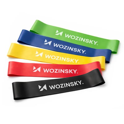 Wozinsky - Weerstandsbanden Set - 5 Niveaus - Latex - Compact