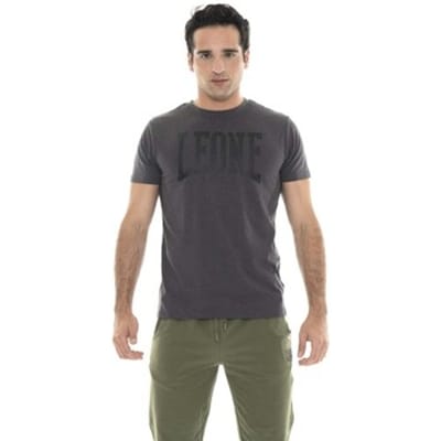 T-shirt Korte Mouw Leone 1947 Man Short Sleeves Big Logo