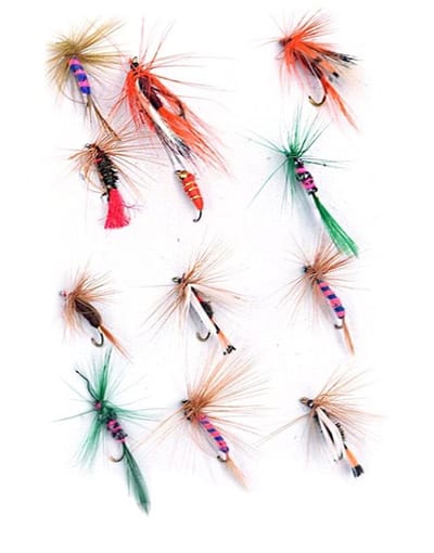 Allecto - Vliegvissen Kit - 12 stuks - voor forel en baars
