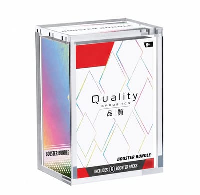 Magnetic Booster Bundle Acrylic Acryl Case 8mm Thick Magnetic Quality Cards TCG designed (only bundles form Scarlet & Violet)