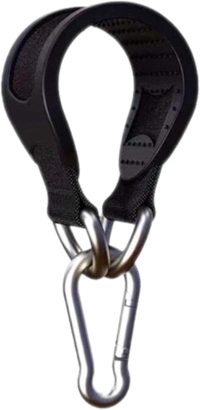 Bevestigingsband - Ophangband - Buitenactiviteiten - Hoog draagvermogen - 3.8 x 28 cm - Zwart