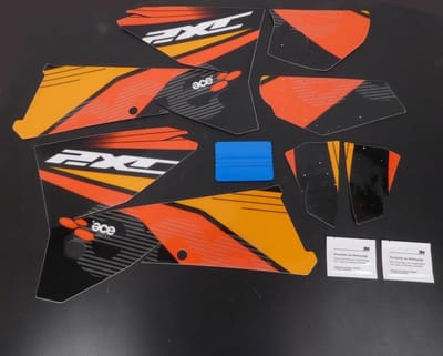 Sticker Ace voor motorfiets KTM EXC 2005 tot 2007 0505419 nieuw