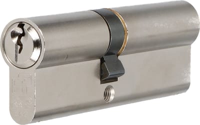 S2 veiligheidscilinder S6 40/50 SKG 2, dubbele profielcilinder (verschillend sluitend)