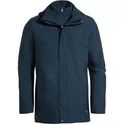 Vaude Idris 3in1 Parka heren - Heren 3:1 jas - Dark Sea