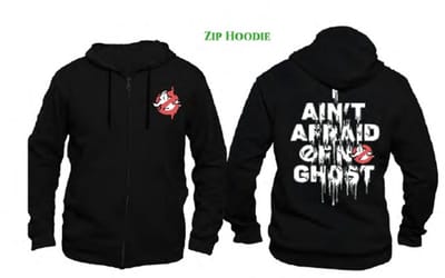 Ghostbusters - Zwart Heren Sweat Zippe Hoodie -S