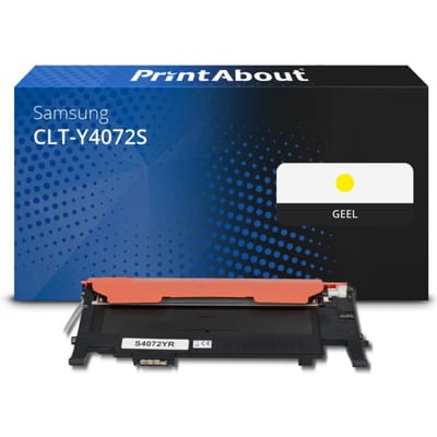 PrintAbout huismerk Toner CLT-Y4072S (SU472A) Geel Geschikt voor Samsung