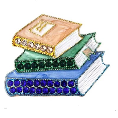 Zelto-Broche-Boeken-Dames Broche-Heren Broche-Broches-Sieraad-Fashion-Sieraden-Broche Boetiek-