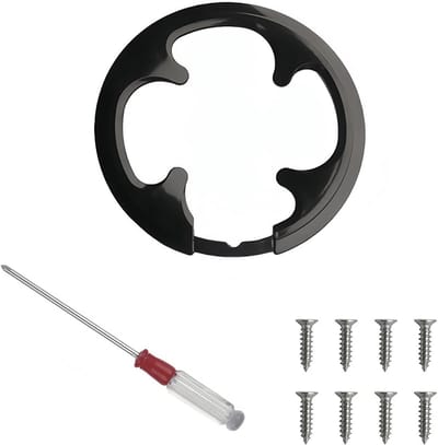Universele Kettingbeschermring voor Mountainbike - Fiets Sprocket Ondersteuning met Schroevendraaier en Schroeven, Ideaal voor Buitenfietsen en Bescherming tegen Schade