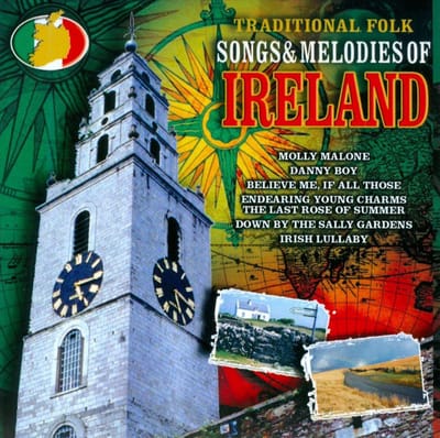 CD DIVERSE - Traditionele Volksliederen & Melodieën o AK11821 Japan Country Gebruikt yellow