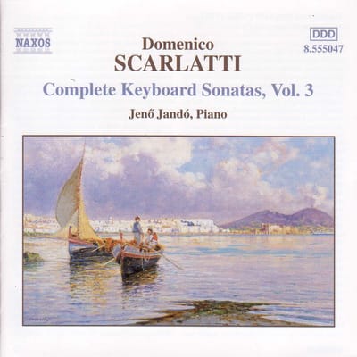 Jeno Jandó - Scarlatti: Keyboard Sonatas 3 (CD)