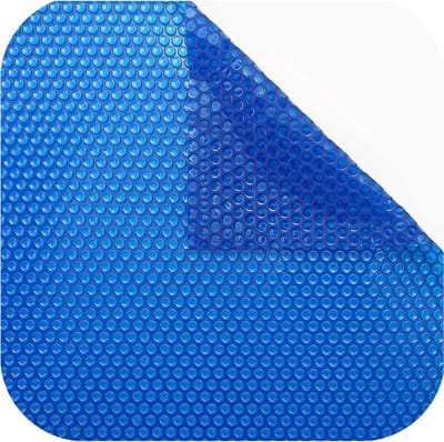 Zonneafdekking Zwembad - Thermodeken Pool - Warmte Vasthouden - 600 Micron Eco - 4 x 10 m - Blauw