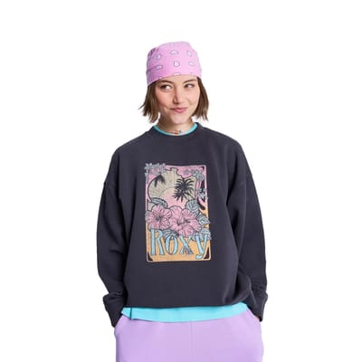 Dames sweatshirt Roxy Lineup Terry