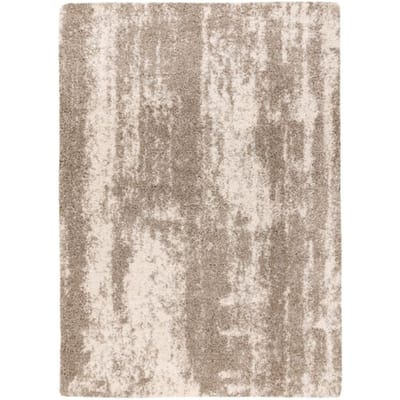 Muratap Mirage shaggy hoogpolig vloerkleed, luxe gemeleerd modern tapijt |