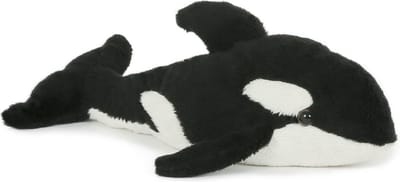 Semo Pluche orka knuffel - 23 cm - speelgoed - Zeedieren knuffels